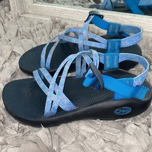Chaco Sandals Purple and Blue